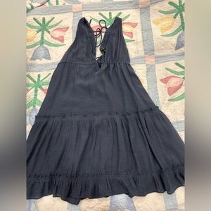 Navy blue sun dress